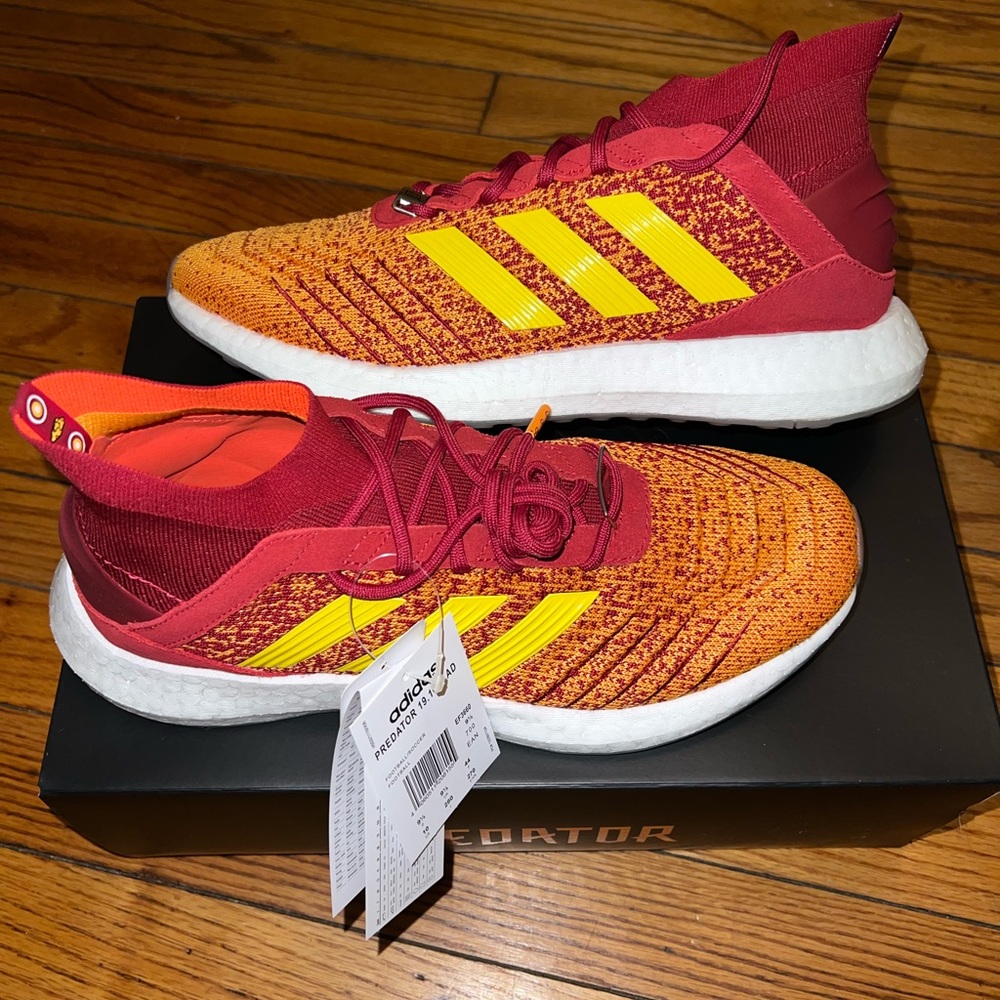 Adidas Naruto x Predator 19.1 ADV ‘Naruto Uzumaki’ Sneakers - US Sizes 8.5-10